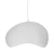 Lampa wisząca ROSTIA 48cm E27 biała struktura 1366 - Decorativi
