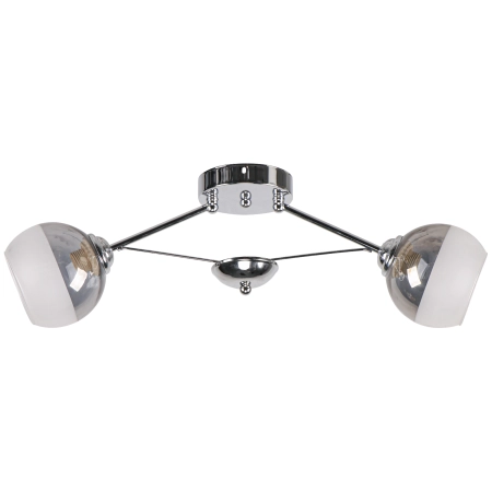 Plafon metalowy chromowany 2-punktowy 62cm 1018/2 8C z serii LAGUNA - Lampy Elem