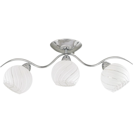 Lampa sufitowa chromowana 3-punktowa 65cm 8706/3 z serii MEWA - Lampy Elem