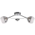 Plafon metalowy chromowany 2-punktowy 62cm 1018/2 8C z serii LAGUNA - Lampy Elem