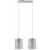 Lampa wisząca chromowana kryształowa 2-punktowa 5010/2 8C z serii ASTER - Lampy Elem