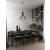 Lampa wisząca metalowa czarna loft 41cm 5105/1 z serii ESTER - Lampy Elem