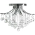 Plafon kryształowy chromowany 4-punktowy 48cm 5191/4 8C - Lampy Elem