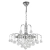 Żyrandol kryształowy chromowany 3-punktowy 6246/3 8C - Lampy Elem