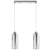 Lampa wisząca chromowana szklana 2-punktowa 6754/2 8C z serii ZOYA - Lampy Elem