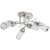 Lampa sufitowa srebrna metalowa 6-punktowa 8267/6 z serii GRACJA - Lampy Elem