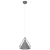 Lampa wisząca loftowa szara metalowa 25cm 8801/1 z serii PIRAMIDA - Lampy Elem