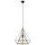 Lampa wisząca loftowa czarna metalowa z liną 8802/1 z serii PIRAMIDA - Lampy Elem