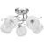 Lampa sufitowa chromowana 5-punktowa 47cm 8836/5 z serii EVITA - Lampy Elem