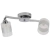 Lampa sufitowa chromowana szklana 2-punktowa 9137/2 8C z serii PINTO - Lampy Elem