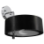 Kinkiet metalowy czarny z chromem 30cm DRS8006/1 8C BL z serii ANTILA - Lampy Elem