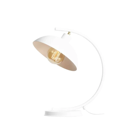 Lampka biurkowa w stylu loftowym ESPACE WHITE 1036B - Aldex
