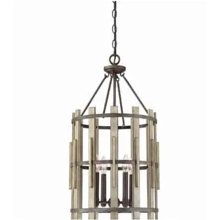 Lampa wisząca WOODHOLLOW QZ/WOODHOLLOW/4P - Elstead
