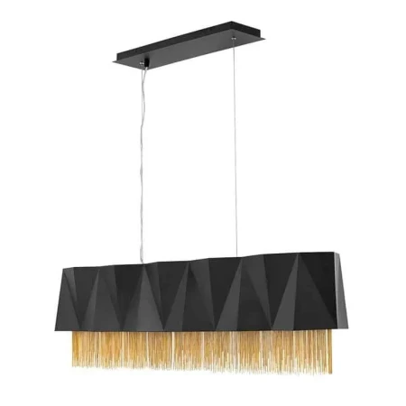 Lampa wisząca Zuma satynowa czerń/ Złoto HK-ZUMA-ISLE-SBG  - Elstead