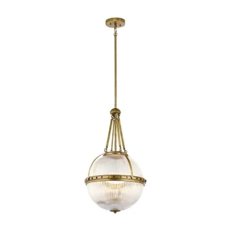 Lampa wisząca Aster naturalny mosiądz KL-ASTER-P-NBR  - Elstead