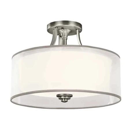 Półplafon Lacey antyczny pewter KL-LACEY-SF-AP  - Elstead