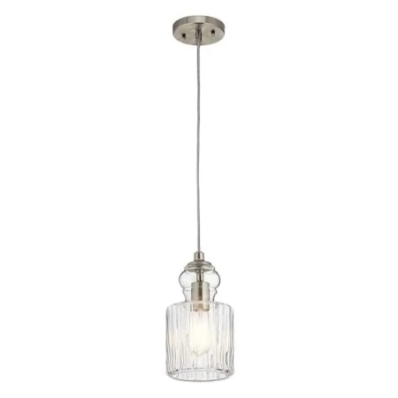 Lampa wisząca Riviera szczotkowany nikiel KL-RIVIERA-P-B  - Elstead