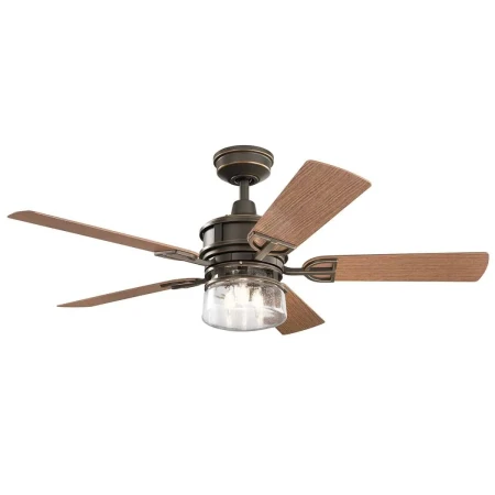 Nowoczesna lampa z wentylatorem LYNDON KLF-LYNDON-52-OZ – Kichler