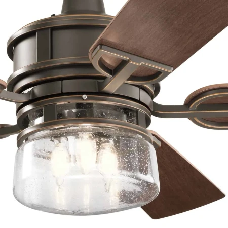 Nowoczesna lampa z wentylatorem LYNDON KLF-LYNDON-52-OZ – Kichler