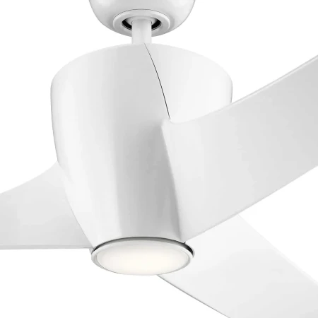 Nowoczesna lampa z wentylatorem PHREE KLF-PHREE-56-WHT – Kichler