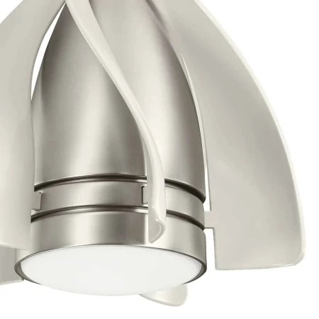 Nowoczesna lampa z wentylatorem TERNA KLF-TERNA-15-BN  – Kichler
