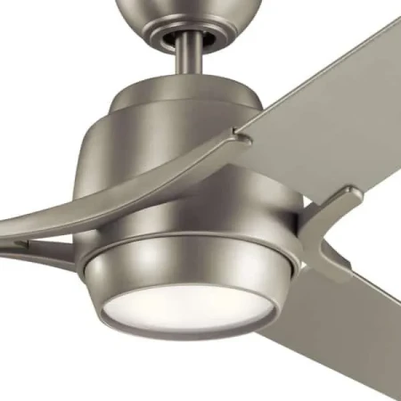Nowoczesna lampa z wentylatorem ZEUS KLF-ZEUS-60-BN  – Kichler