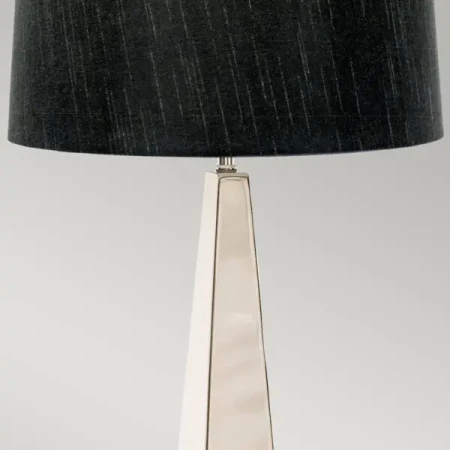 Lampa stołowa Ascent polerowany nikiel ASCENT-TL-PN-BK - Elstead
