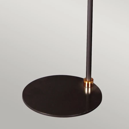 Lampa podłogowa Balance czarny / polerowany mosiądz BALANCE-FL-BKPB - Elstead