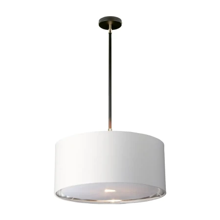 Lampa wisząca Balance czarny / polerowany nikiel BALANCE-P-BKPN - Elstead