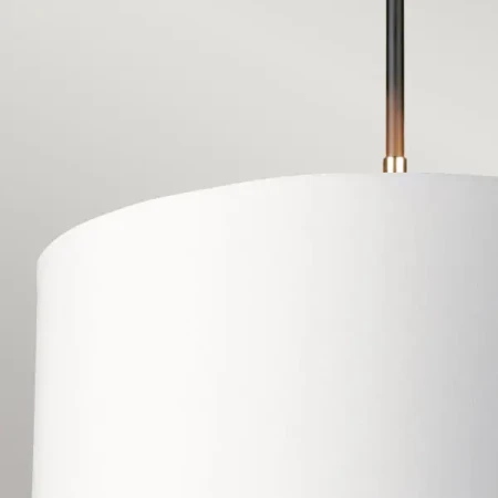 Lampa wisząca Balance czarny / polerowany nikiel BALANCE-P-BKPN - Elstead