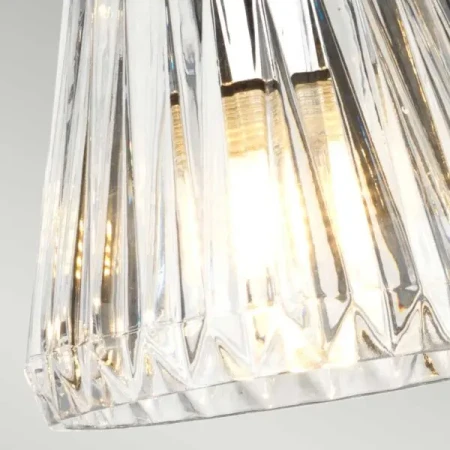 Lampa wisząca Agatha polerowany chrom BATH-AGATHA3P-PC - Elstead