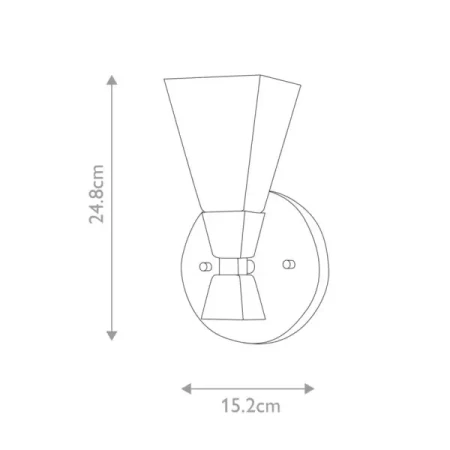 Kinkiet Bowtie 1 BOWTIE-1-MB - Elstead