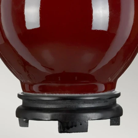 Lampa stołowa Harbin Czerwona DL-HARBIN-TL-OXB - Elstead