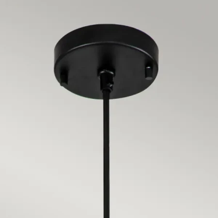 Średnia lampa wisząca Etoile Matowa czerń / Płatki złota ETOILE-P-M-MB - Elstead