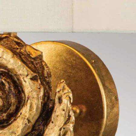 Duży kinkiet Swirl Płatki złota FB-SWIRL-1L-G - Elstead