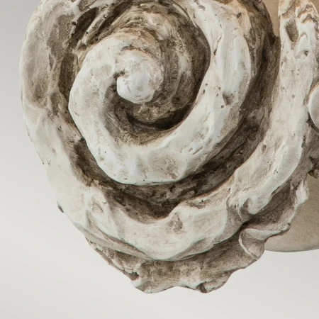 Duży kinkiet Swirl Biały FB-SWIRL-1L-W - Elstead