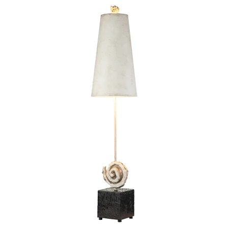 Lampa stołowa Swirl Biała / Czerń FB-SWIRL-TL - Elstead