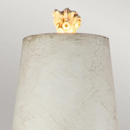 Lampa stołowa Swirl Biała / Czerń FB-SWIRL-TL - Elstead