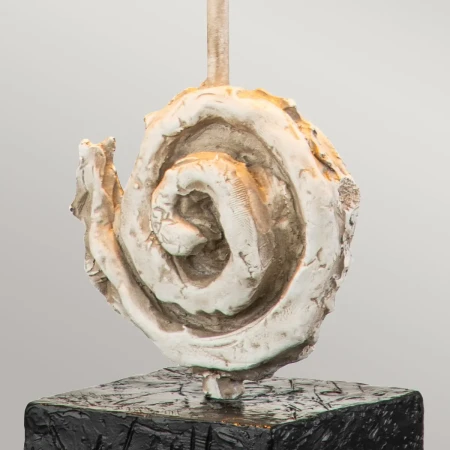 Lampa stołowa Swirl Biała / Czerń FB-SWIRL-TL - Elstead