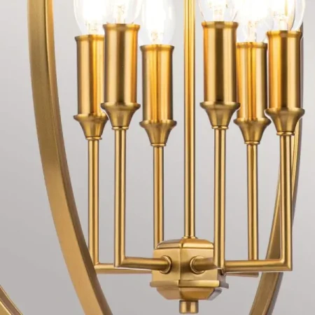Lampa wisząca Corinne oksydowany mosiądz FE-CORINNE-6P-L-BB - Elstead