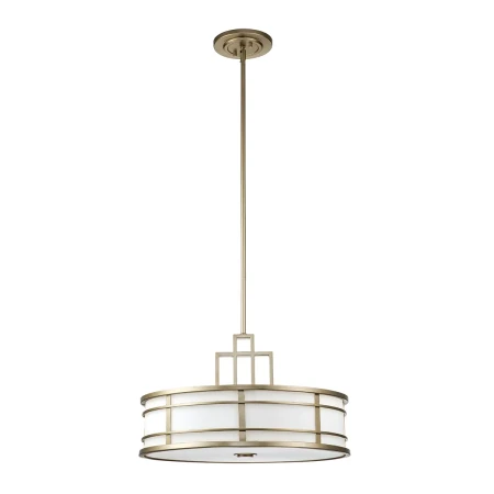 Duża lampa wisząca Fusion Naturalny mosiądz FE-FUSION-P-L-PNBR - Elstead