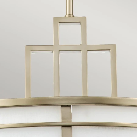 Duża lampa wisząca Fusion Naturalny mosiądz FE-FUSION-P-L-PNBR - Elstead