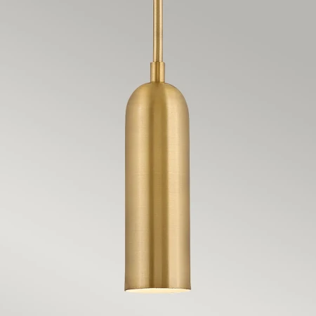Mała lampa wisząca LED Dax stary mosiądz HK-DAX-MP-HB - Elstead