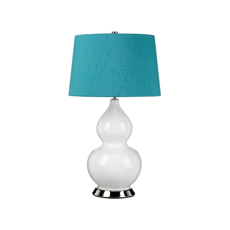 Lampa stołowa Isla Polerowany nikiel ISLA-PN-TL-TEAL - Elstead