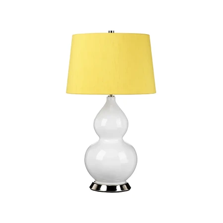 Lampa stołowa Isla Polerowany nikiel ISLA-PN-TL-YELLOW - Elstead