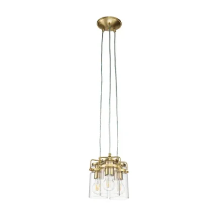 Lampa wisząca Brinley szczotkowany mosiądz KL-BRINLEY3-BB - Elstead