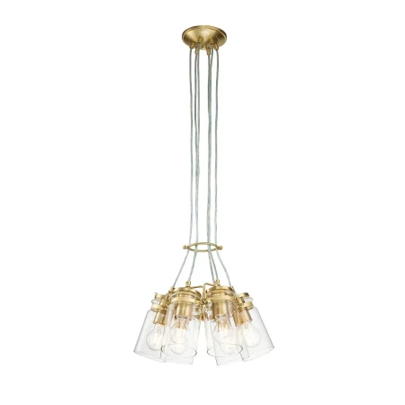 Lampa wisząca Brinley szczotkowany mosiądz KL-BRINLEY6-BB - Elstead