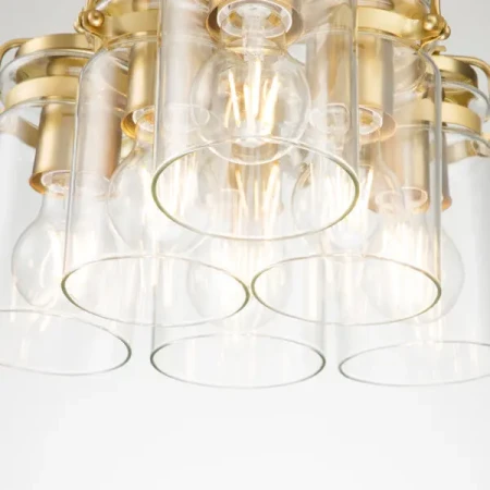 Lampa wisząca Brinley szczotkowany mosiądz KL-BRINLEY6-BB - Elstead