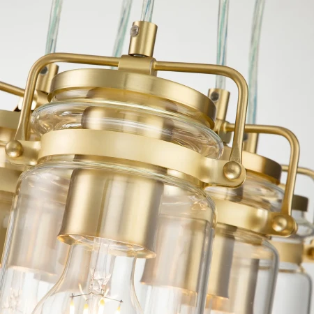 Lampa wisząca Brinley szczotkowany mosiądz KL-BRINLEY6-BB - Elstead