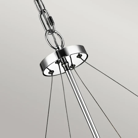 Żyrandol / Lampa wisząca Piper Polerowany chrom KL-PIPER-6P-PC - Elstead
